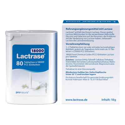 Lactrase 18.000 Fcc tabletki w dozowniku zamów na apo-discounter.pl