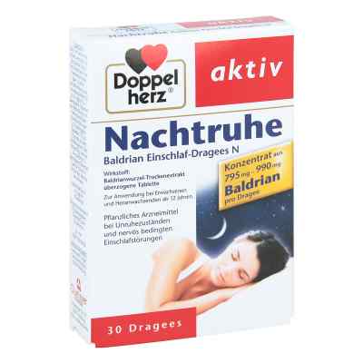 Doppelherz Nachtruhe Baldrian Einschlaf-dragees N zamów na apo-discounter.pl