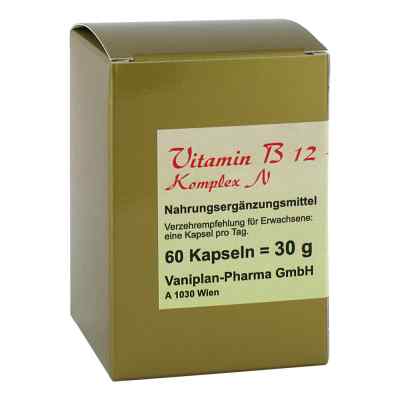 Vitamin B12+b6+folsäure Komplex N Kapseln zamów na apo-discounter.pl