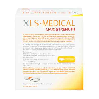 Xls Medical Max Strength tabletki na odchudzanie zamów na apo-discounter.pl