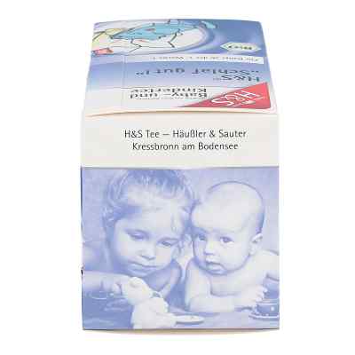 H&s Schlaf gut Bio Baby- und Kindertee Filterbeut. zamów na apo-discounter.pl