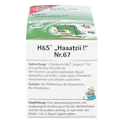 H&S Haaatzii Bio herbatka dla dzieci i dorosłych H&S Haaatzii Bio herbatka dla dzieci i dorosłych