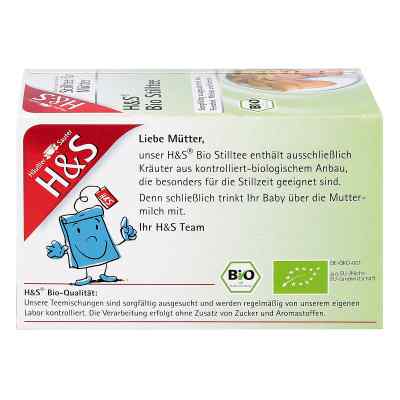 H&s Bio Stilltee Filterbeutel H&s Bio Stilltee Filterbeutel