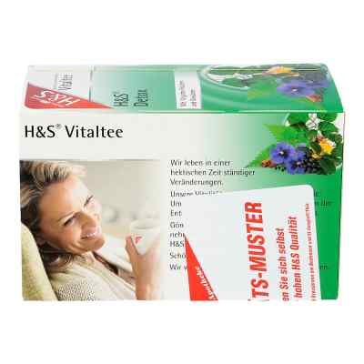 H&s Detox Vitaltee Filterbeutel zamów na apo-discounter.pl
