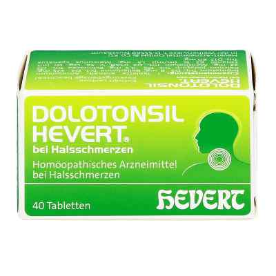 Dolotonsil Hevert bei Halsschmerzen Tabletten Dolotonsil Hevert bei Halsschmerzen Tabletten