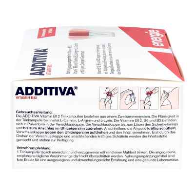 Witamina B12 Additiva - ampułki do picia Witamina B12 Additiva - ampułki do picia