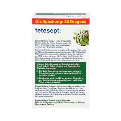 Tetesept Galle-dragee mit Artischocke zamów na apo-discounter.pl