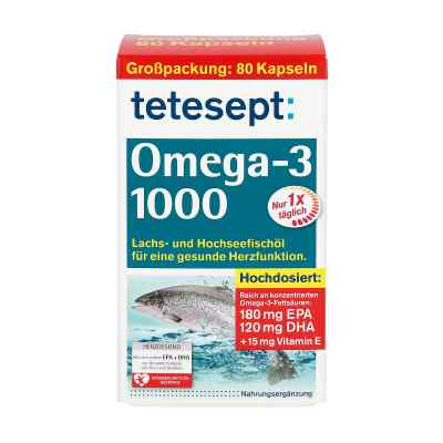 Tetesept Omega-3 1000 Kapseln zamów na apo-discounter.pl