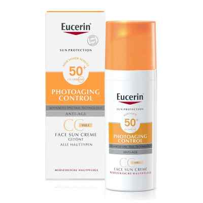 Eucerin Sun krem tonujący CC SPF 50+ odcień jasny zamów na apo-discounter.pl