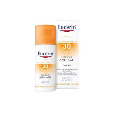 Eucerin Sun Anti-Age fluid ochronny SPF30+ zamów na apo-discounter.pl