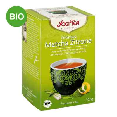 Yogi Tea Grüntee Matcha Zitrone saszetki