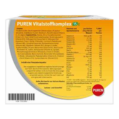 Puren Vitalstoffkomplex Beutel a 15 g Granulat Puren Vitalstoffkomplex Beutel a 15 g Granulat