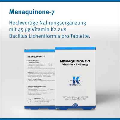 Menaquinone-7 Tabletten zamów na apo-discounter.pl