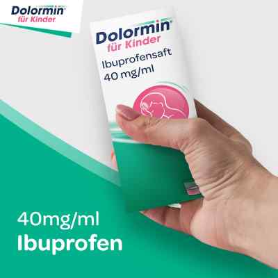 Dolormin dla dzieci, sok z ibuprofenem 40 mg/1ml suspensja zamów na apo-discounter.pl