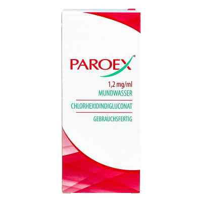 Paroex 1,2 mg/ml Mundwasser Paroex 1,2 mg/ml Mundwasser