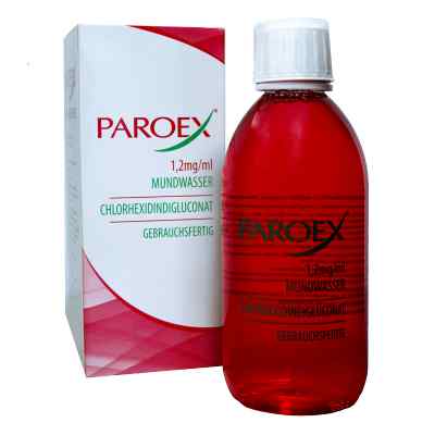 Paroex 1,2 mg/ml Mundwasser Paroex 1,2 mg/ml Mundwasser