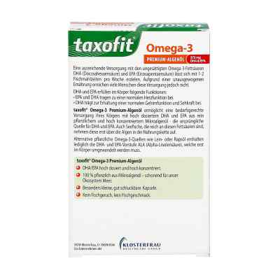 Taxofit Omega-3 Premium-algenöl Kapseln zamów na apo-discounter.pl