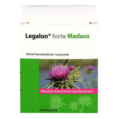 Legalon forte Madaus Hartkapseln Legalon forte Madaus Hartkapseln
