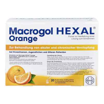 Macrogol Hexal Orange Plv.z.her.e.lsg.z.einn.btl. zamów na apo-discounter.pl