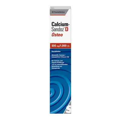 Calcium Sandoz D Osteo 500 mg/1.000 I.e. Kautablette (n) zamów na apo-discounter.pl
