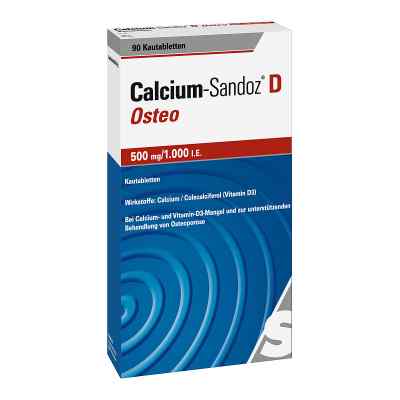 Calcium Sandoz D Osteo 500 mg/1.000 I.e. Kautablette (n) zamów na apo-discounter.pl