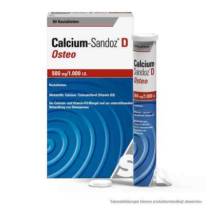Calcium Sandoz D Osteo 500 mg/1.000 I.e. Kautablette (n) zamów na apo-discounter.pl