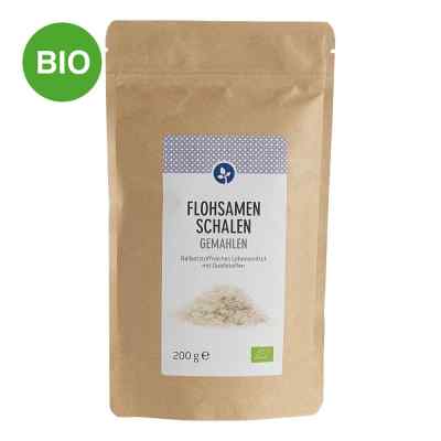 Flohsamenschalen gemahlen Bio Pulver 200 g od Aleavedis Naturprodukte GmbH PZN 11595195