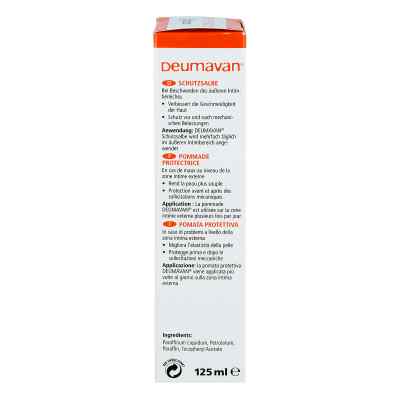 Deumavan Schutzsalbe Natur ohne Lavendel Tube Deumavan Schutzsalbe Natur ohne Lavendel Tube