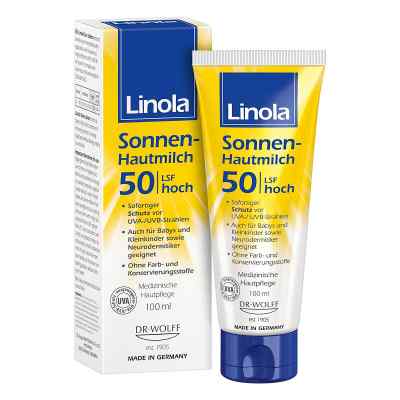 Linola Sonnen-hautmilch Lsf 50 zamów na apo-discounter.pl