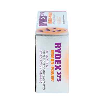 Rydex 375 Beta-glucan und Vitamin C Kapseln Rydex 375 Beta-glucan und Vitamin C Kapseln