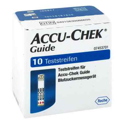 Accu Chek Guide paski testowe 1X10 szt. od Roche Diabetes Care Deutschland PZN 11664890