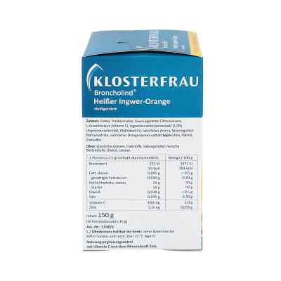 Klosterfrau Broncholind imbir+ cytryna, granulat zamów na apo-discounter.pl