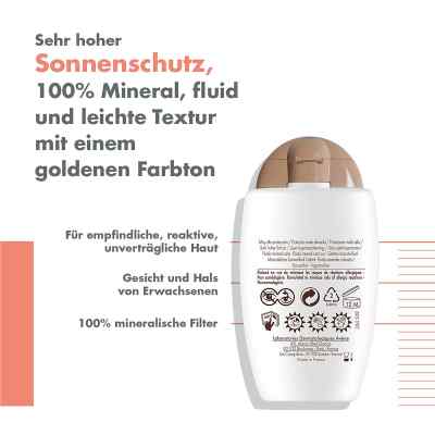 Avene Mineralisches Sonnenfluid Spf 50+ getönt Avene Mineralisches Sonnenfluid Spf 50+ getönt