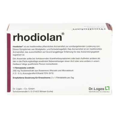 Rhodiolan tabletki powlekane Rhodiolan tabletki powlekane