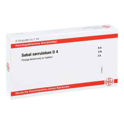 Sabal Serrulatum D 4 Ampullen zamów na apo-discounter.pl