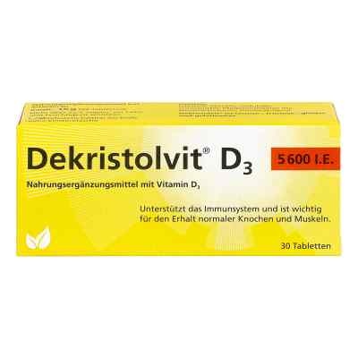 Dekristolvit D3 5.600 I.e. Tabletten Dekristolvit D3 5.600 I.e. Tabletten