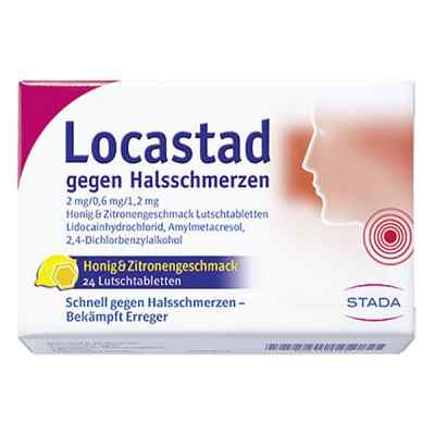 Locastad gegen Halsschmerzen Honig-zitrone Lut.-t. zamów na apo-discounter.pl