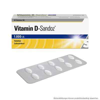 Vitamin D Sandoz 1.000 I.e. Tabletten zamów na apo-discounter.pl