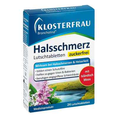 Klosterfrau Broncholind Halsschmerz Lutschtabletten zf. zamów na apo-discounter.pl