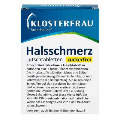 Klosterfrau Broncholind Halsschmerz Lutschtabletten zf. Klosterfrau Broncholind Halsschmerz Lutschtabletten zf.