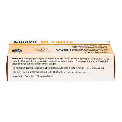 Cefavit D3 7.000 I.u. tabletki powlekane zamów na apo-discounter.pl