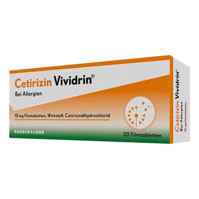 Cetirizin Vividrin 10 mg Filmtabletten zamów na apo-discounter.pl