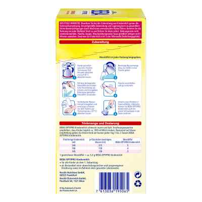 Nestle Beba Optipro Kindermilch ab dem 12.mon.plv. Nestle Beba Optipro Kindermilch ab dem 12.mon.plv.