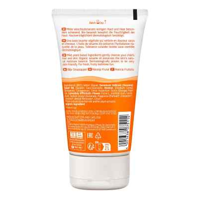 Weleda Kids 2w1 żel pod prysznic i szampon, pomarańcza zamów na apo-discounter.pl