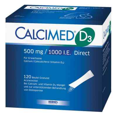 Calcimed D3 500 mg/1000 I.e. Direct Granulat zamów na apo-discounter.pl