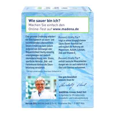 Basen Citrate Pur noctu Apotheker Rudolf Keil Kapseln zamów na apo-discounter.pl