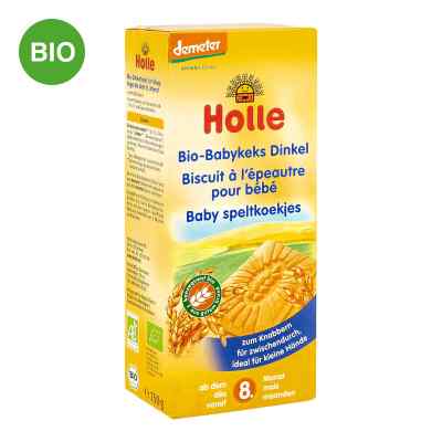 Holle Bio herbatniki orkiszowe dla dzieci i niemowląt 150 g od Holle baby food AG PZN 12433359