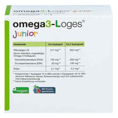 Omega 3-loges junior Kaudragees zamów na apo-discounter.pl
