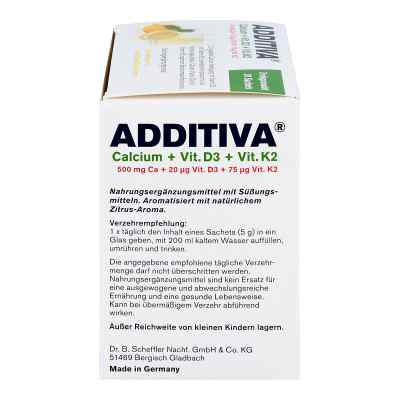 Additiva Calcium+d3+k2 Granulat zamów na apo-discounter.pl