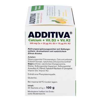 Additiva Calcium+d3+k2 Granulat zamów na apo-discounter.pl